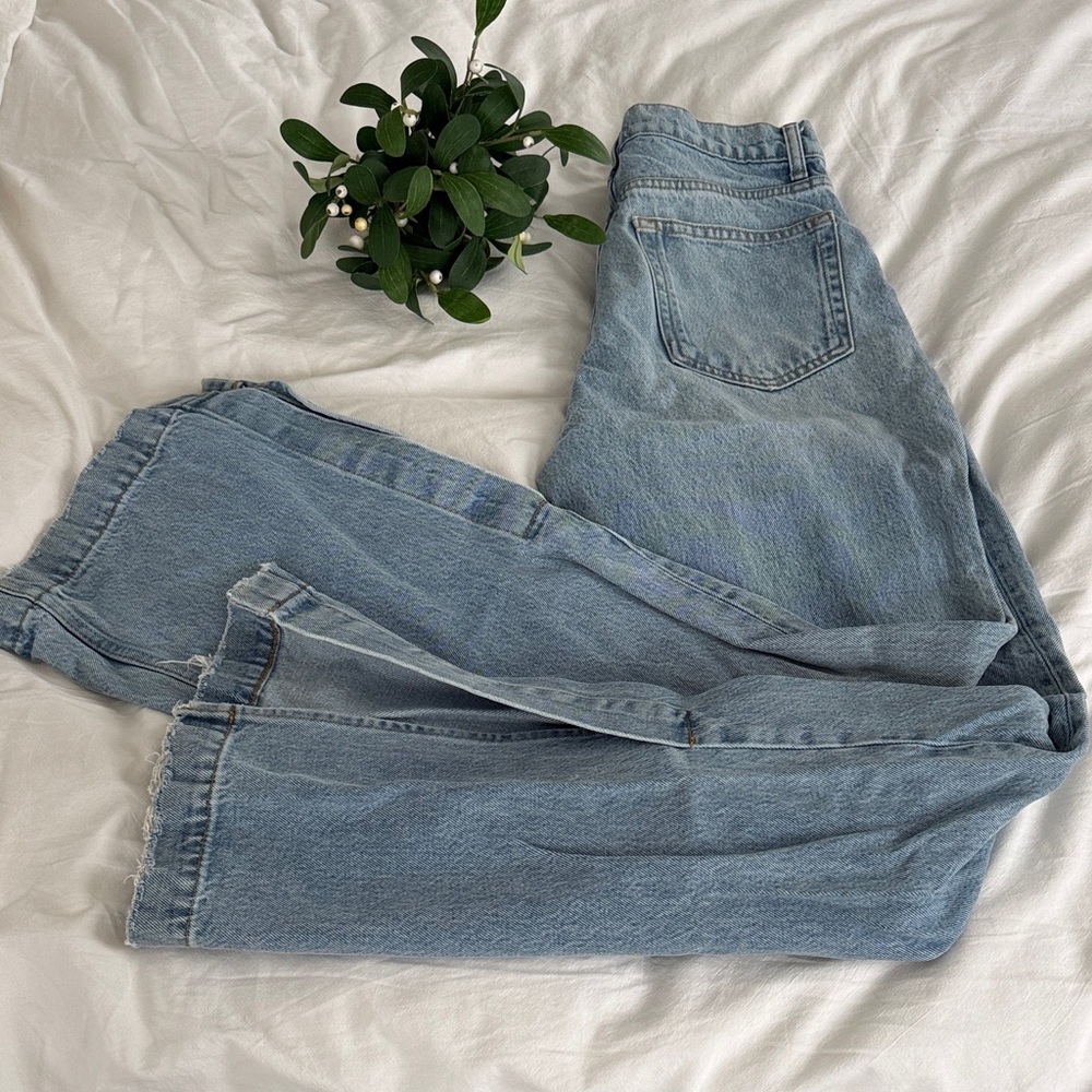 Reformation Wide Leg Denim Jeans